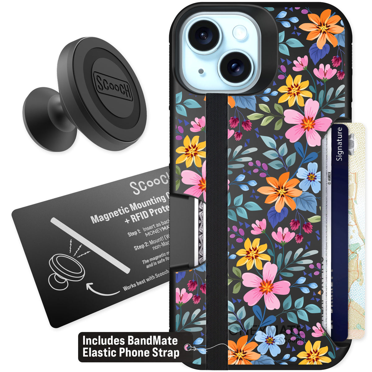 Scooch Moneymate Full Bloom for iPhone 14 — Starter Bundle