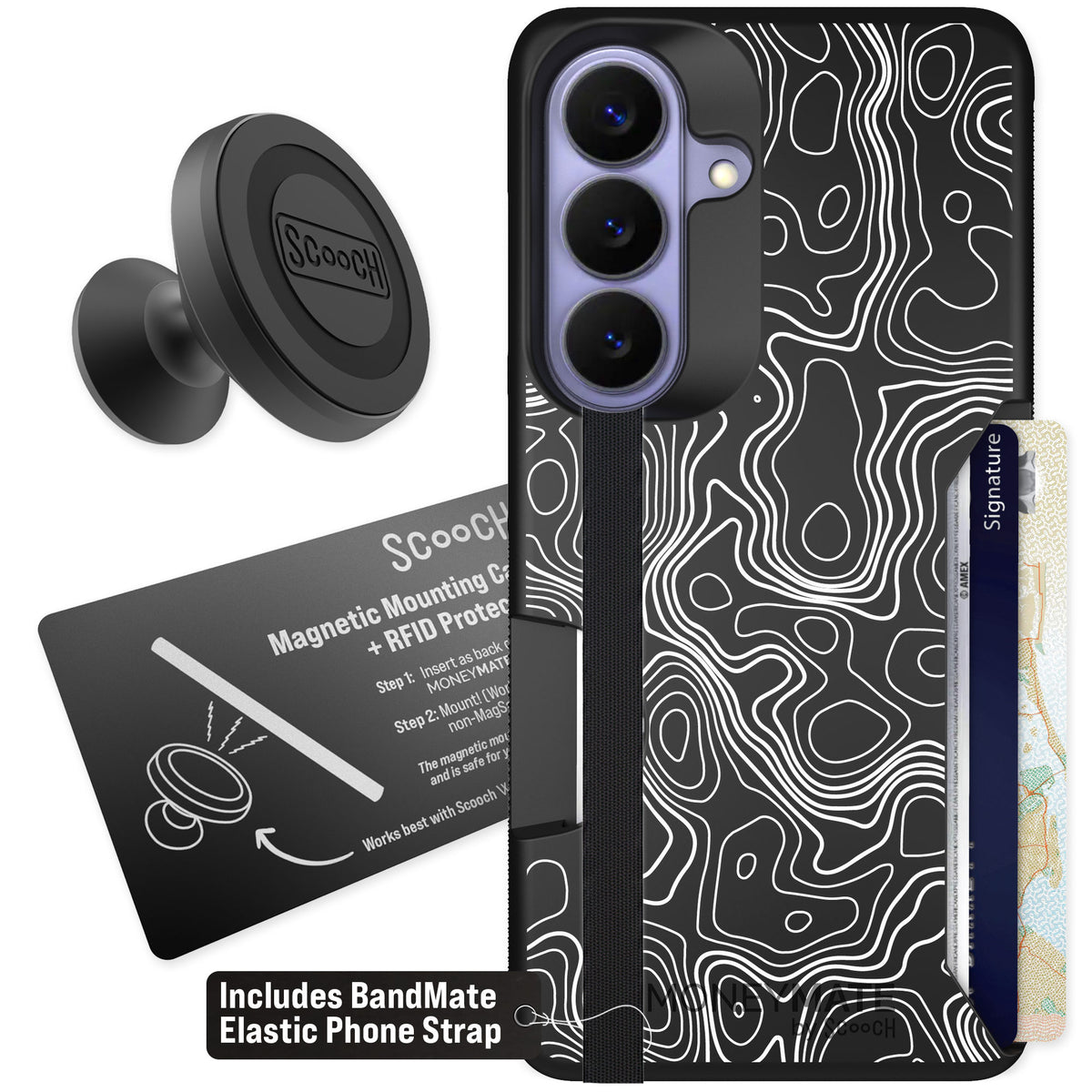Scooch Moneymate Topography for Galaxy S26 β Starter Bundle