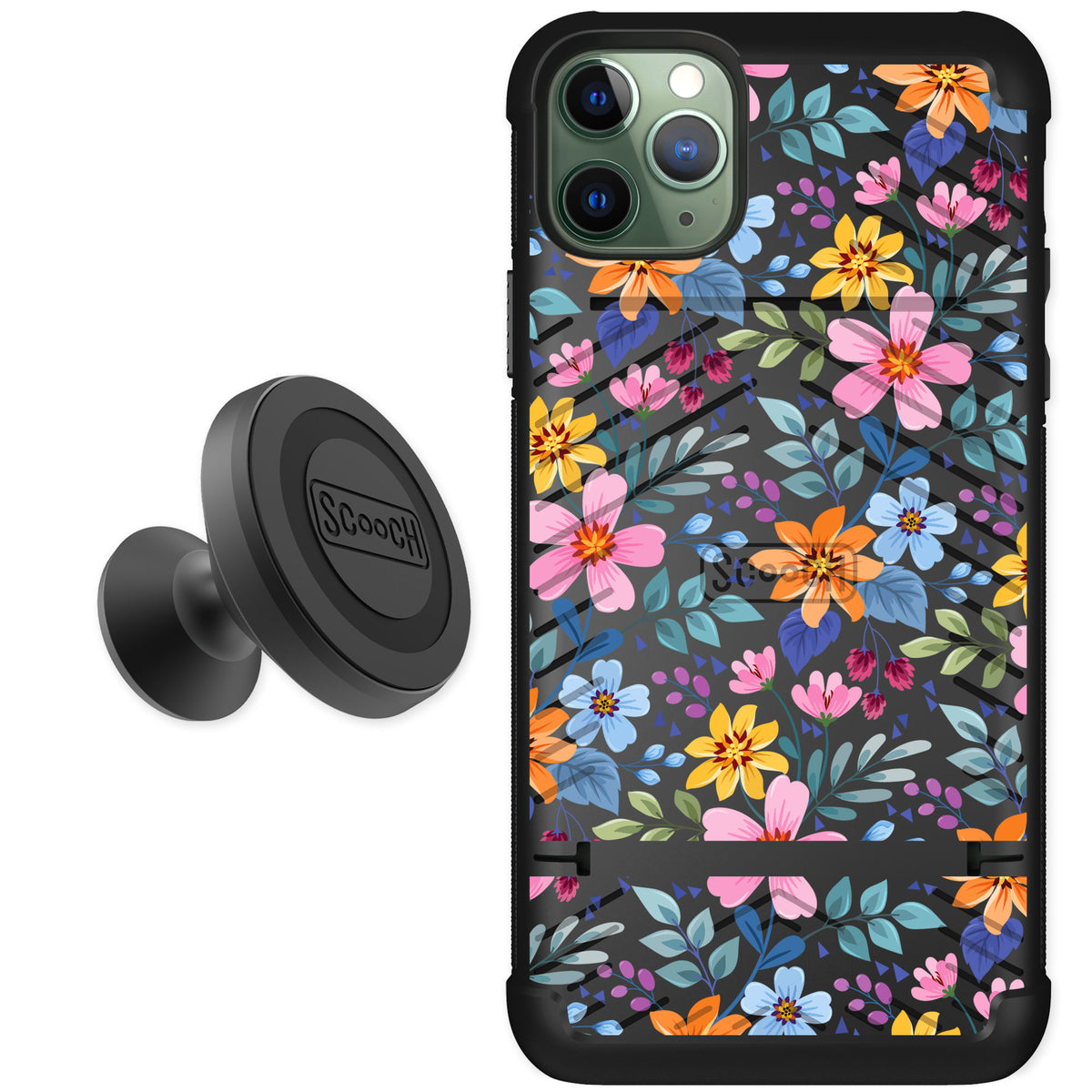 Scooch Wingmate Full Bloom for iPhone 11 Pro Max — Starter Bundle