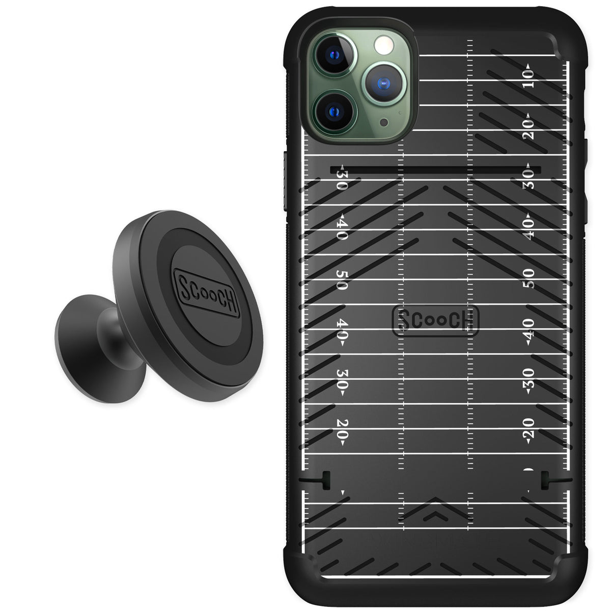 Scooch Wingmate Yard Lines for iPhone 11 Pro Max — Starter Bundle