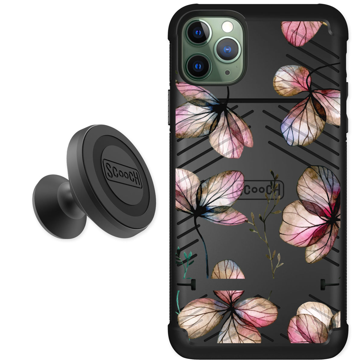 Scooch Wingmate Dried Flowers for iPhone 11 Pro Max — Starter Bundle