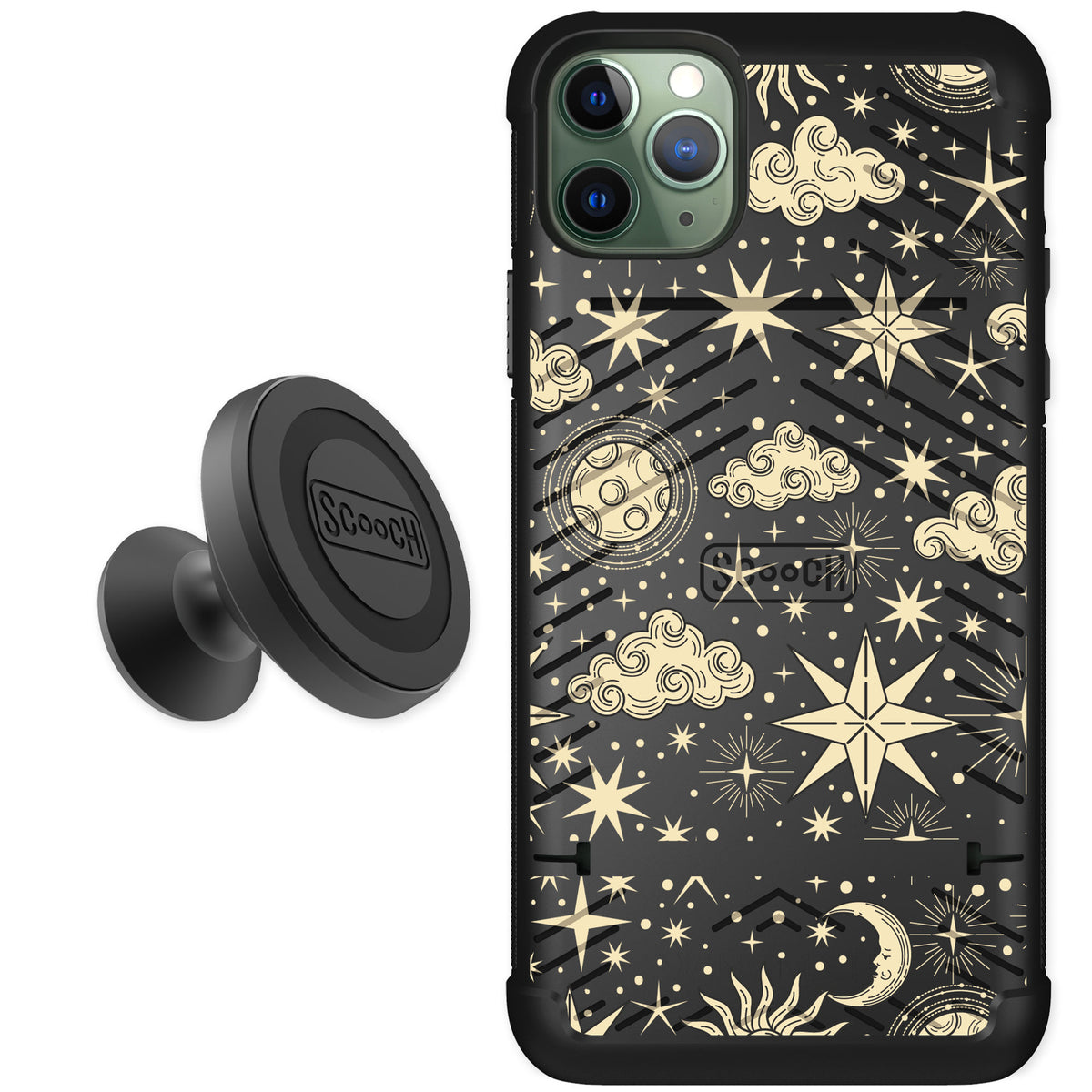 Scooch Wingmate Celestial Sleep for iPhone 11 Pro Max — Starter Bundle