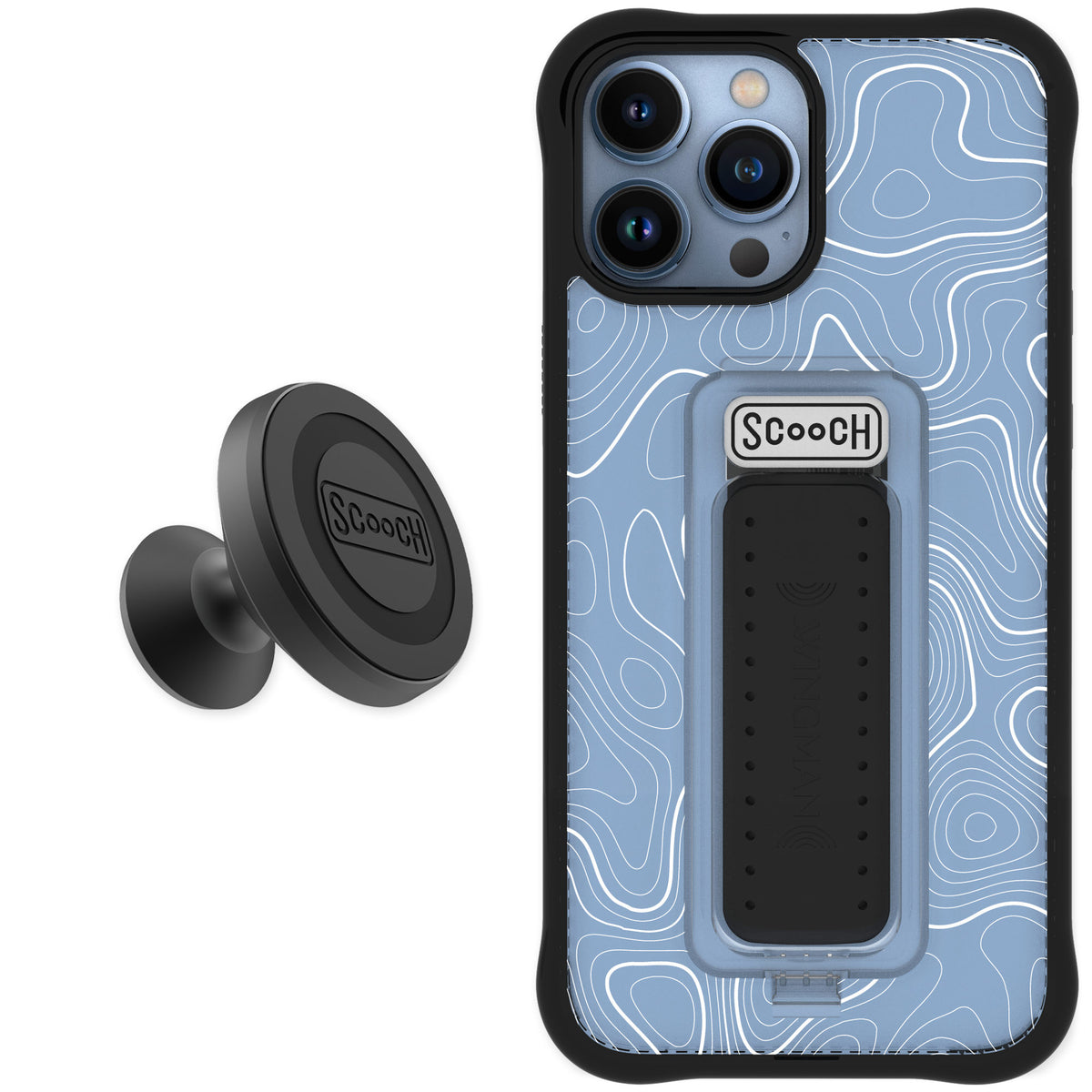 Scooch Wingman Topography for iPhone 13 Pro Max — Starter Bundle