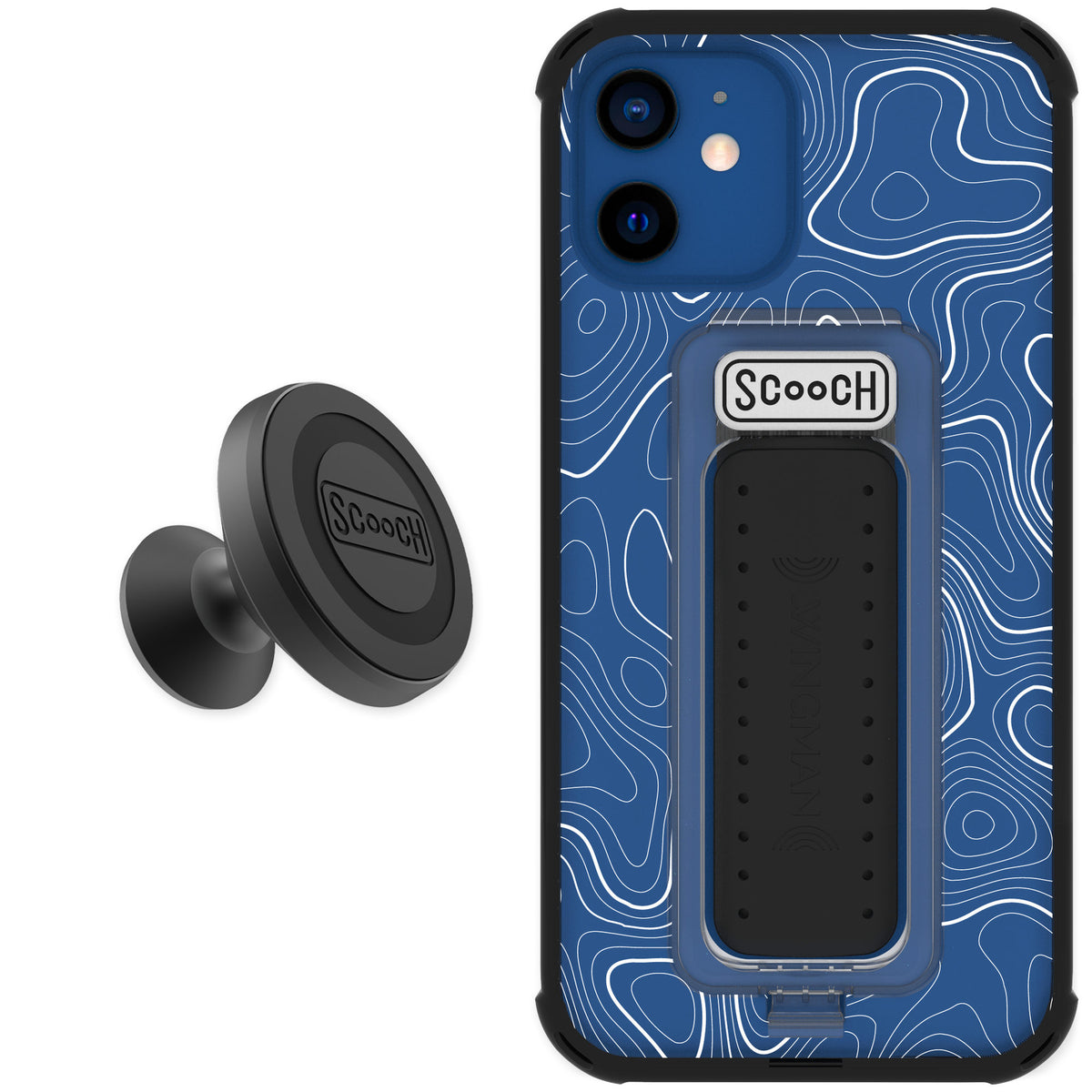 Scooch Wingman Topography for iPhone 12 — Starter Bundle
