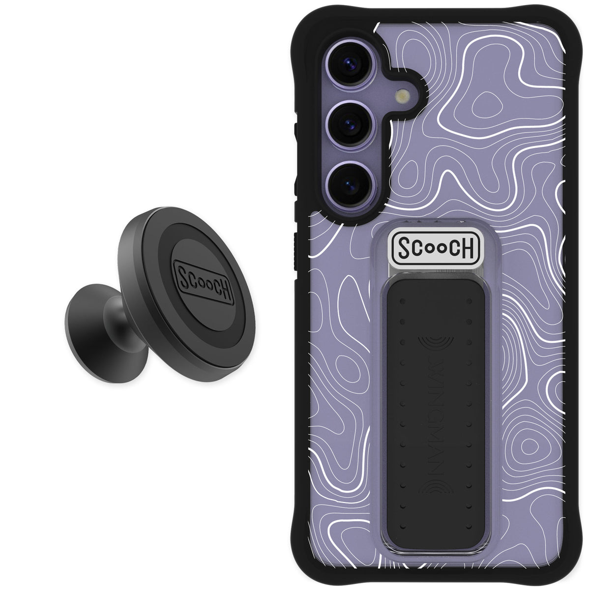 Scooch Wingman Topography for Galaxy S24 — Starter Bundle