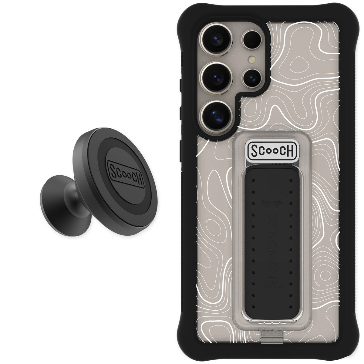Scooch Wingman Topography for Galaxy S25 Ultra — Starter Bundle