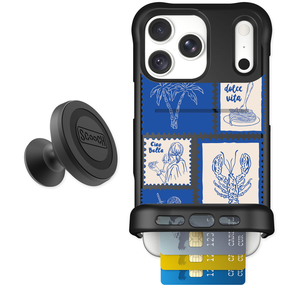 Scooch Wingmate Euro Summer for iPhone 18 Pro Max — Starter Bundle