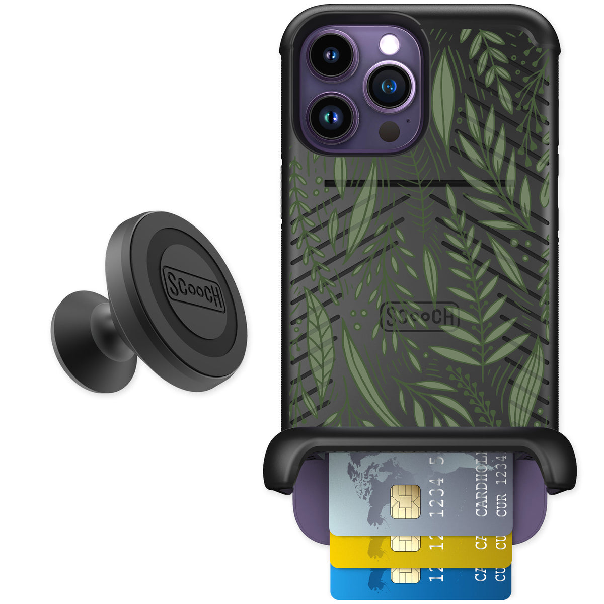 Scooch Wingmate Willow Garden for iPhone 14 Pro Max — Starter Bundle