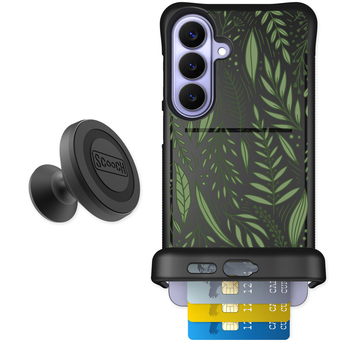 Scooch Wingmate Willow Garden for Galaxy S26+ — Starter Bundle