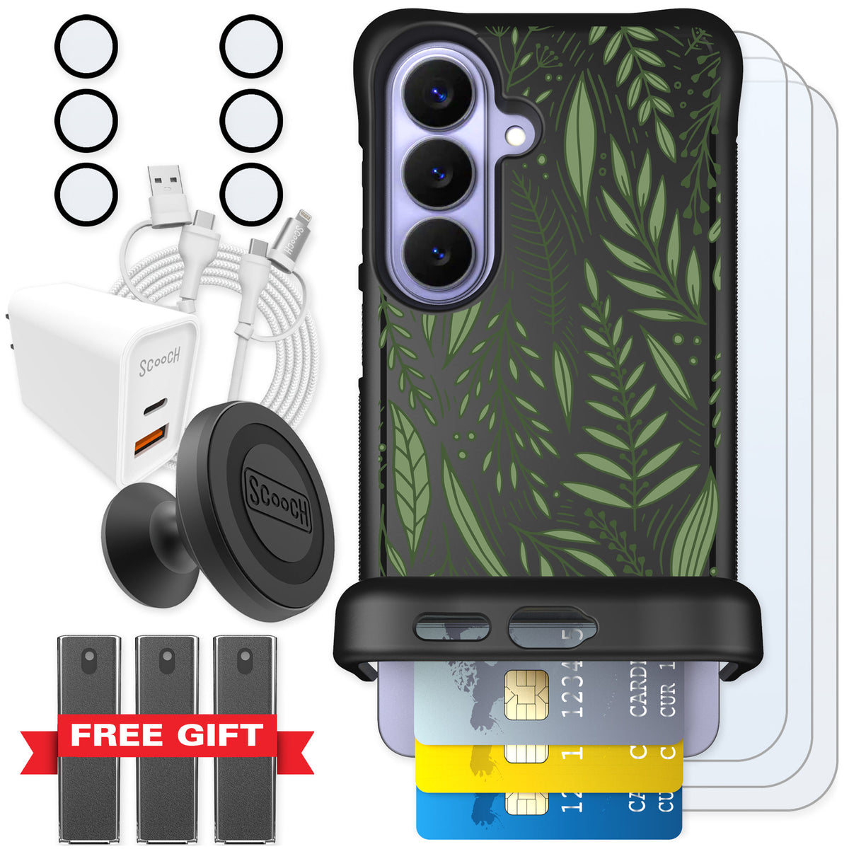 Scooch Wingmate Willow Garden for Galaxy S26 — Ultimate Bundle