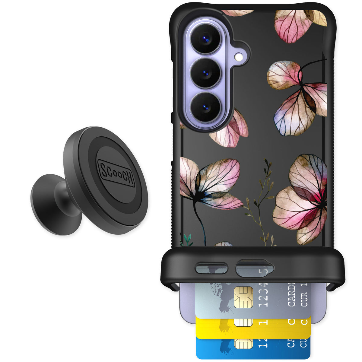 Scooch Wingmate Dried Flowers for Galaxy S26 — Starter Bundle