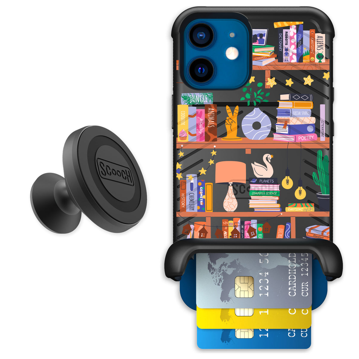 Scooch Wingmate Little Library for iPhone 12 — Starter Bundle