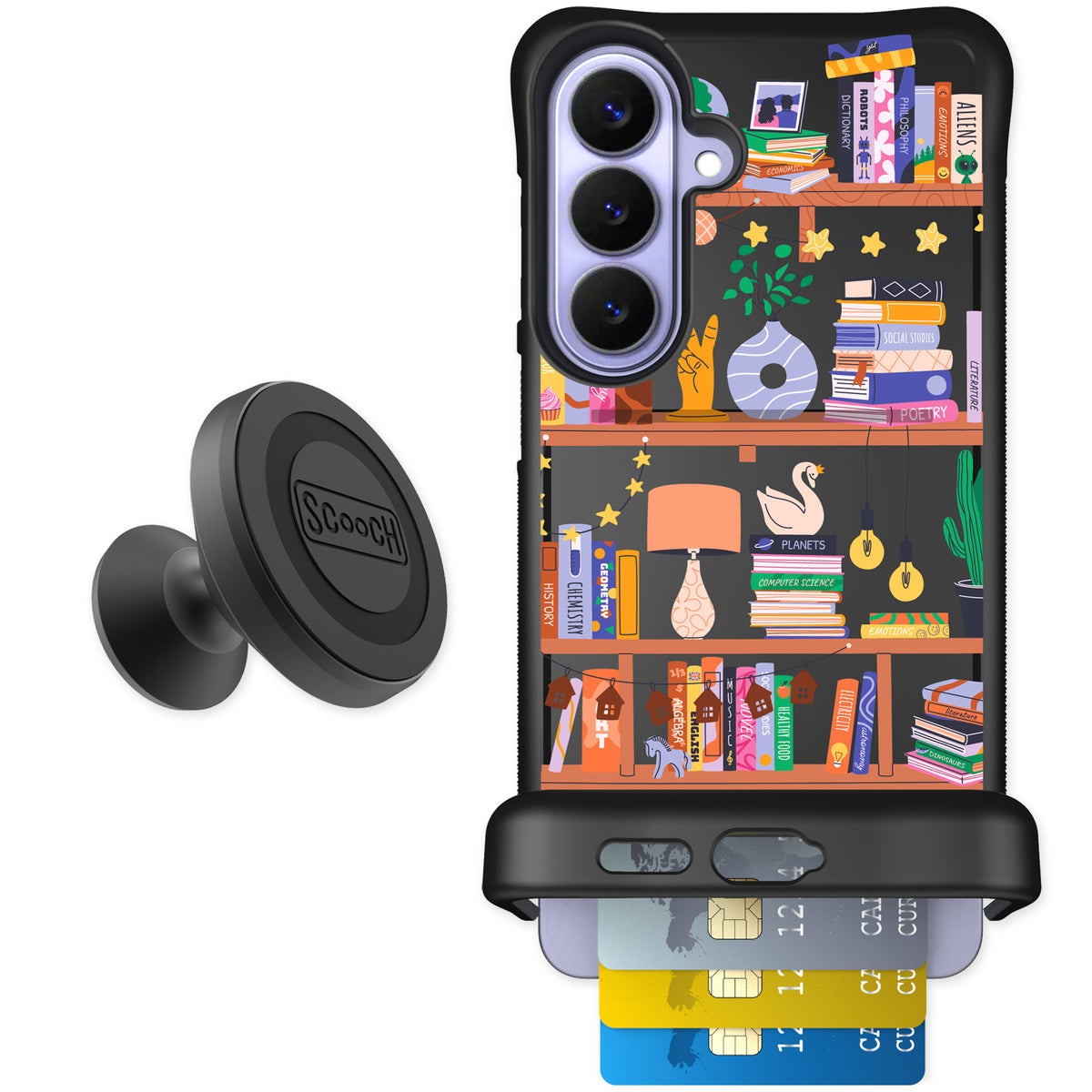 Scooch Wingmate Little Library for Galaxy S26+ — Starter Bundle