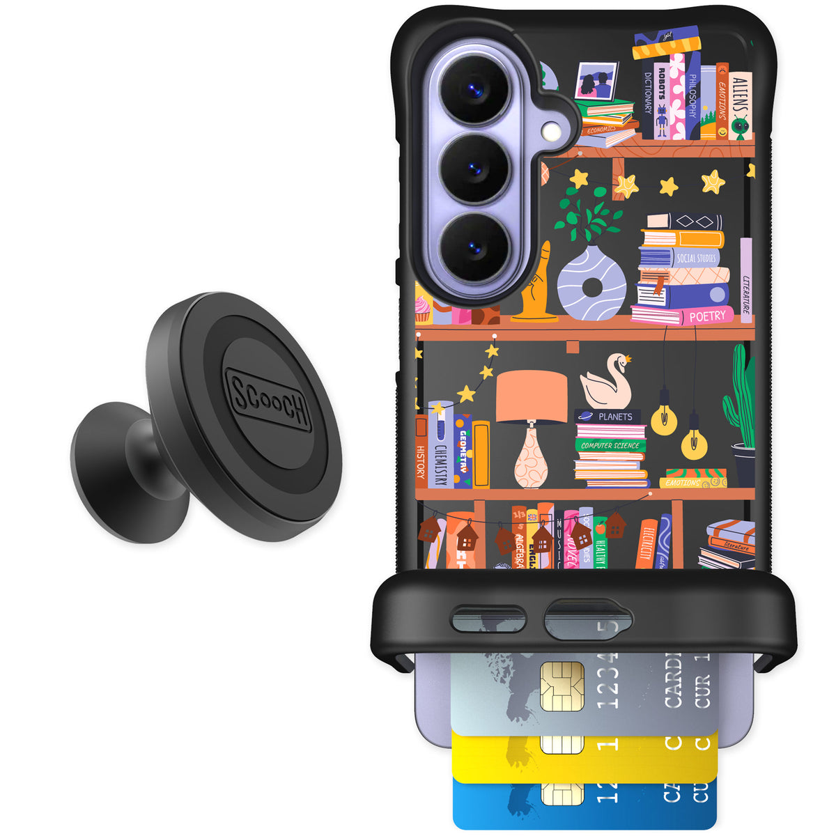 Scooch Wingmate Little Library for Galaxy S26 — Starter Bundle