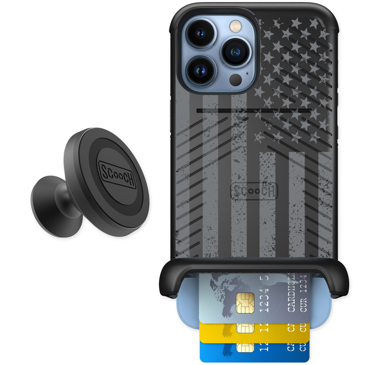 Scooch Wingmate Weathered Glory for iPhone 13 Pro Max β Starter Bundle