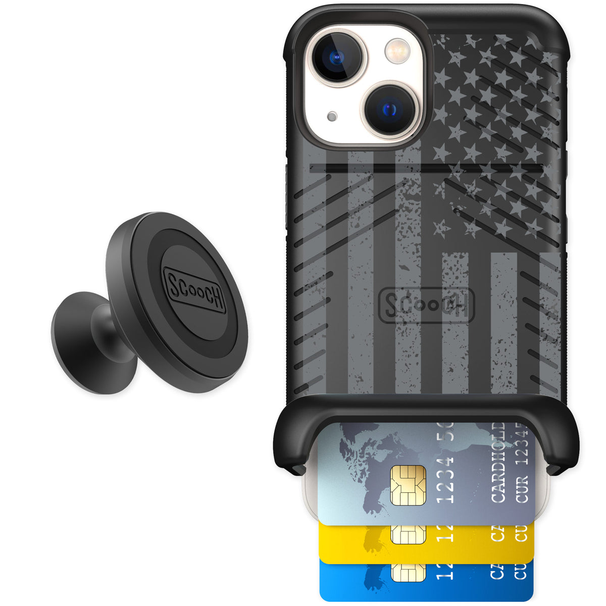 Scooch Wingmate Weathered Glory for iPhone 13 mini β Starter Bundle