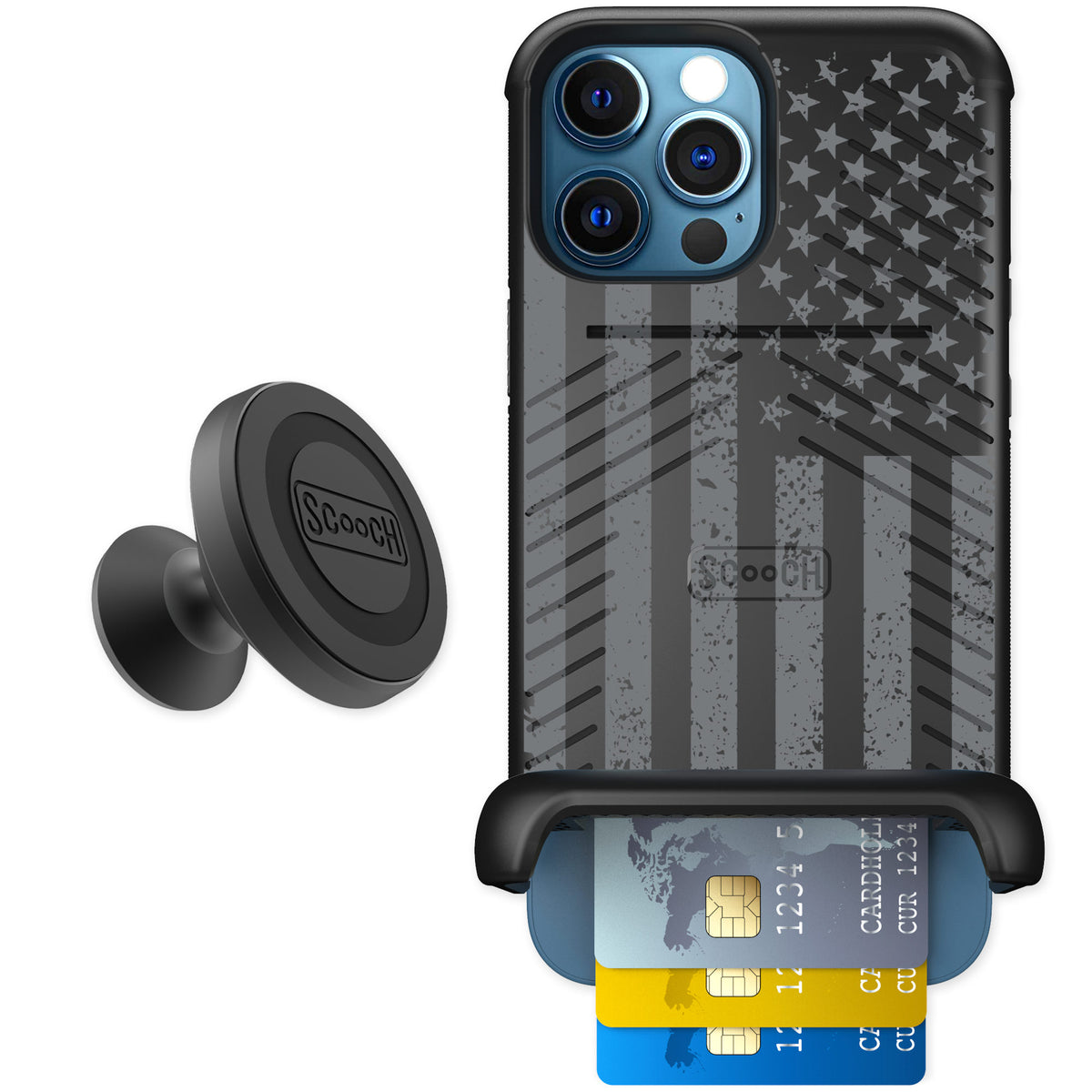 Scooch Wingmate Weathered Glory for iPhone 12 Pro Max β Starter Bundle