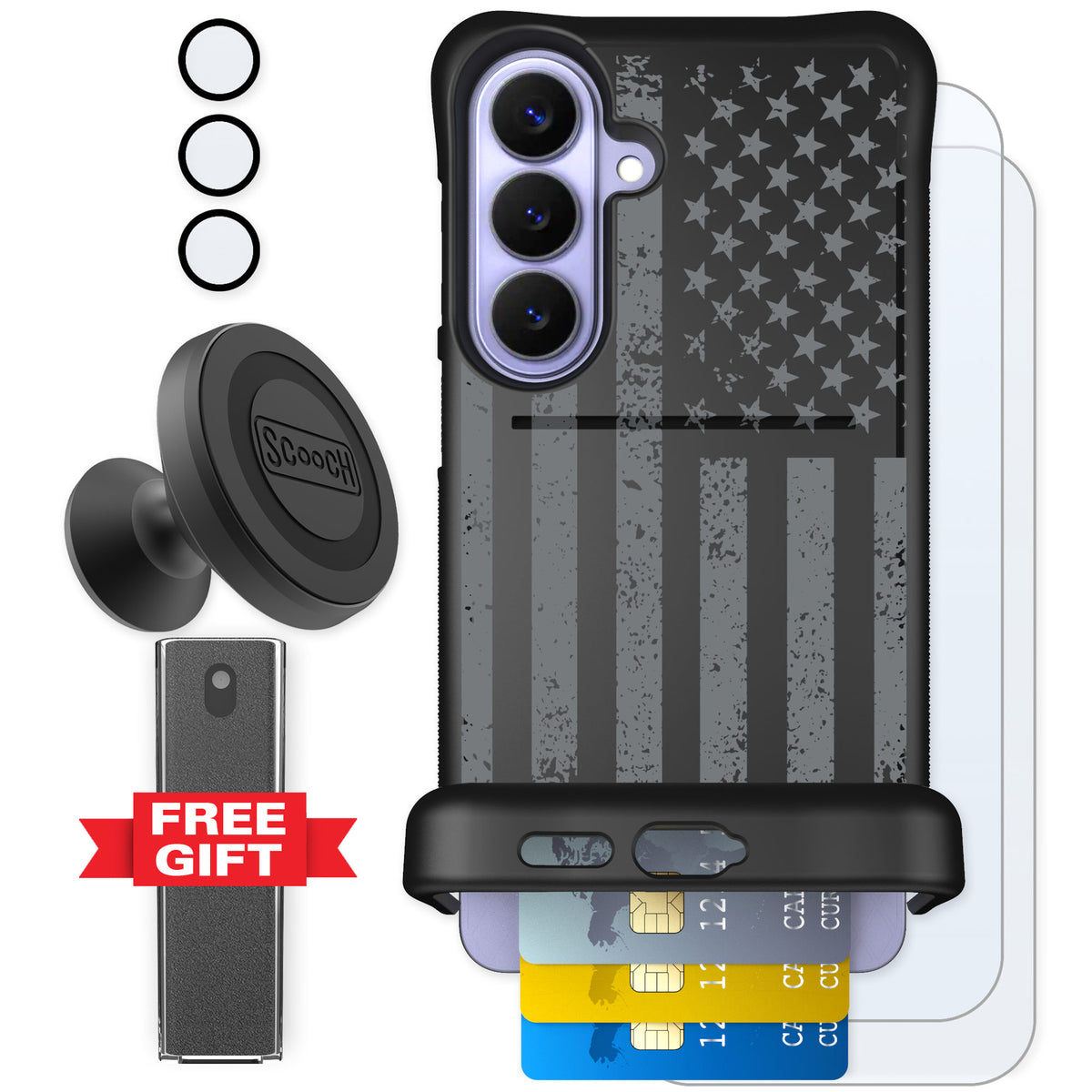Scooch Wingmate Weathered Glory for Galaxy S26+ β Defender Bundle