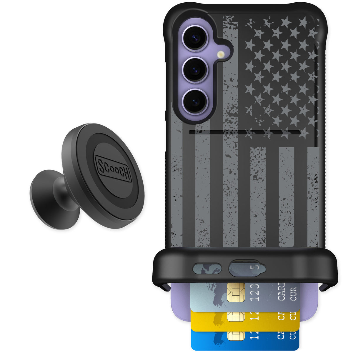 Scooch Wingmate Weathered Glory for Galaxy S24+ β Starter Bundle