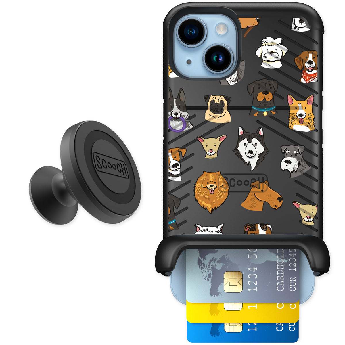 Scooch Wingmate Dog Squad for iPhone 14 — Starter Bundle