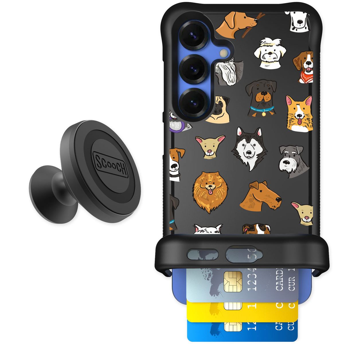 Scooch Wingmate Dog Squad for Galaxy S25 — Starter Bundle