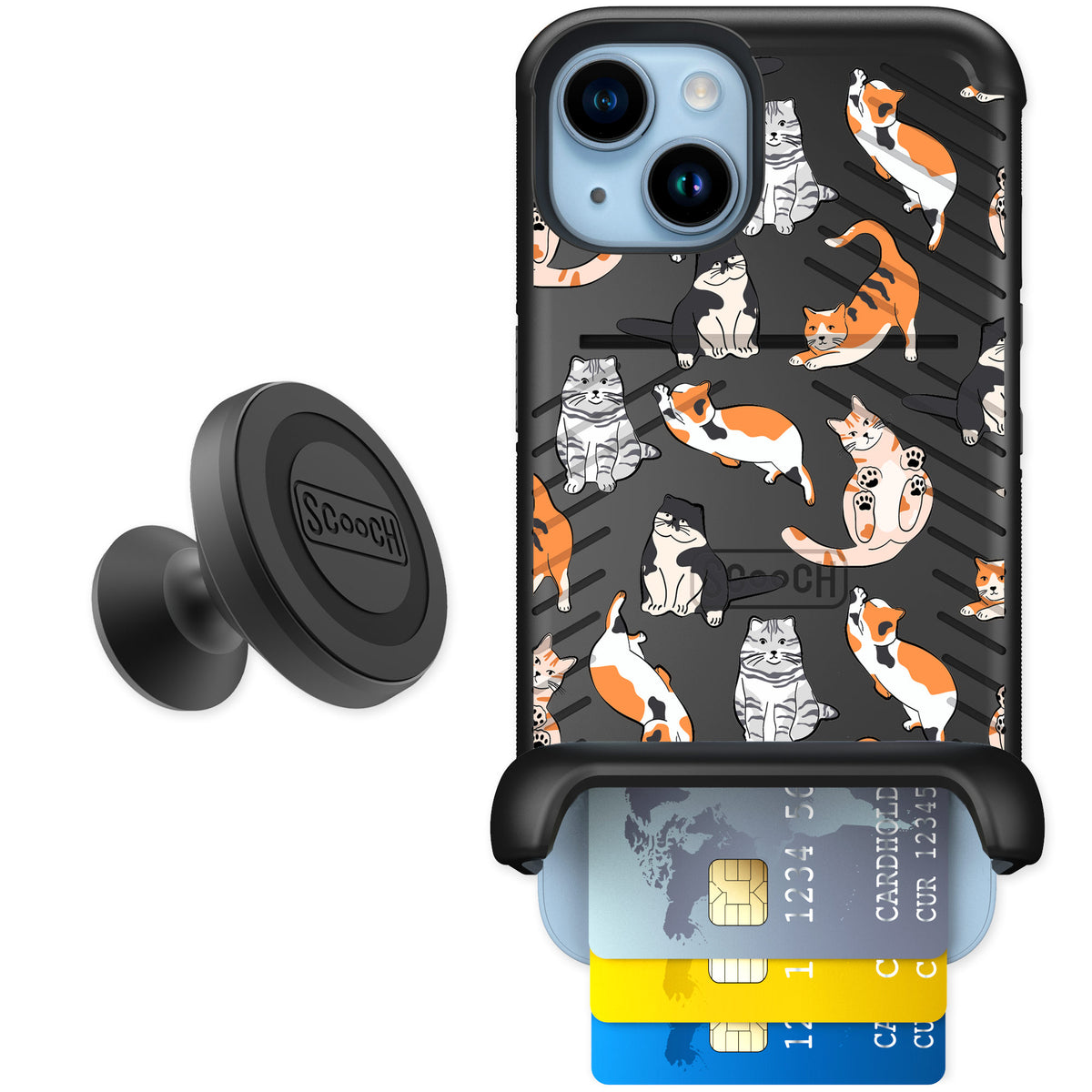 Scooch Wingmate Kitty Crew for iPhone 14 — Starter Bundle