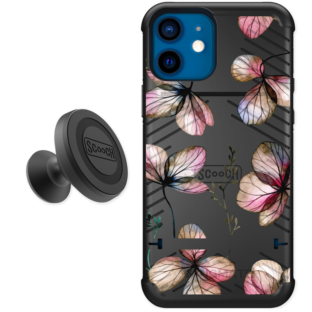 Scooch Wingmate Dried Flowers for iPhone 12 — Starter Bundle