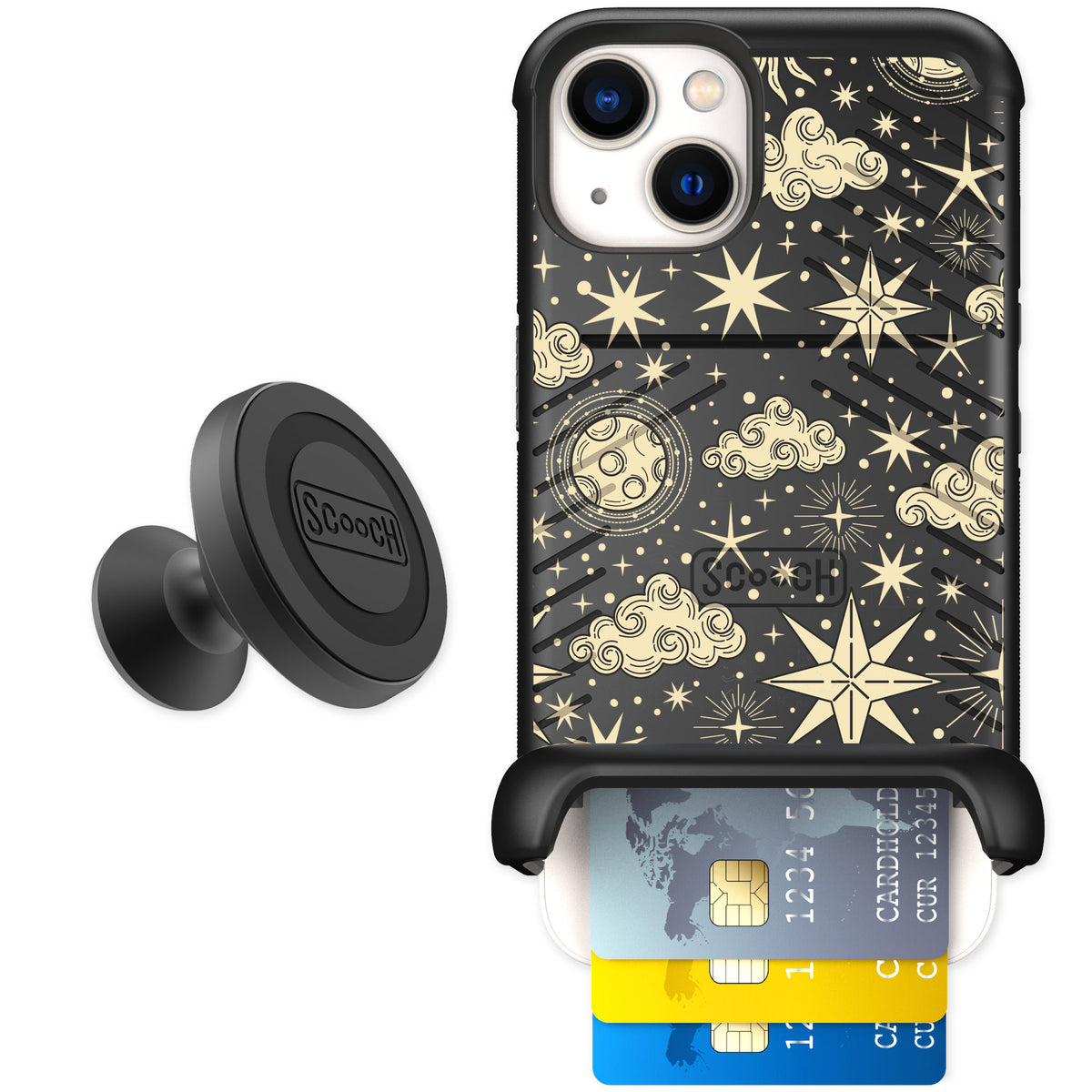 Scooch Wingmate Celestial Sleep for iPhone 13 — Starter Bundle