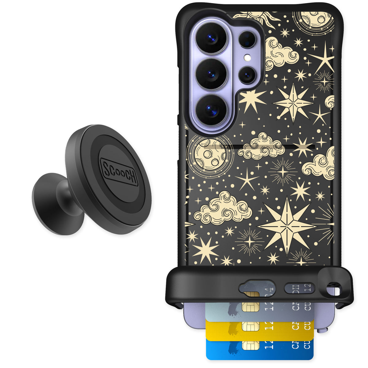 Scooch Wingmate Celestial Sleep for Galaxy S26 Ultra — Starter Bundle