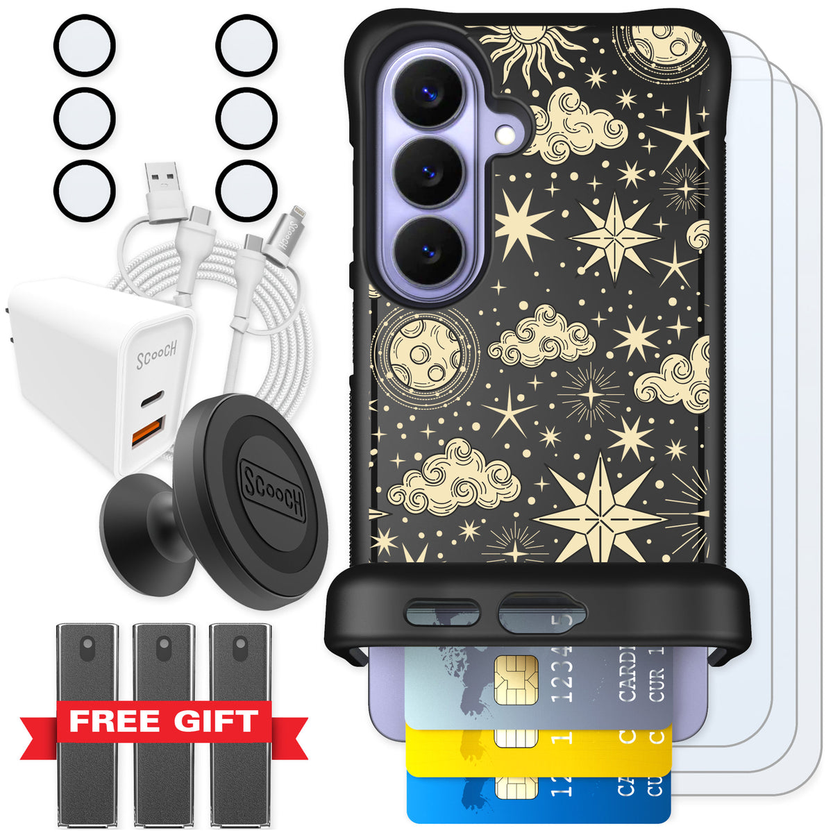 Scooch Wingmate Celestial Sleep for Galaxy S26 — Ultimate Bundle