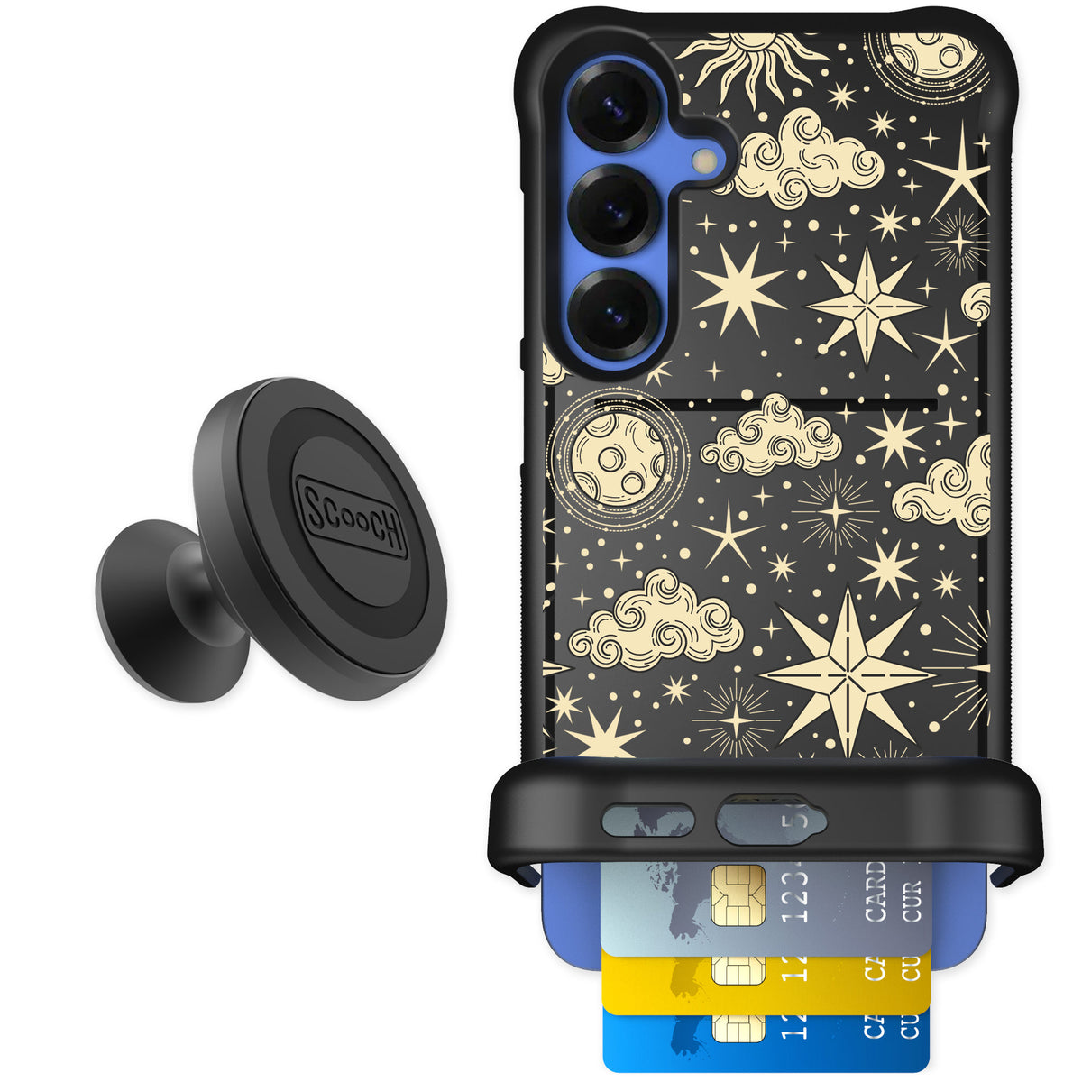 Scooch Wingmate Celestial Sleep for Galaxy S25+ — Starter Bundle
