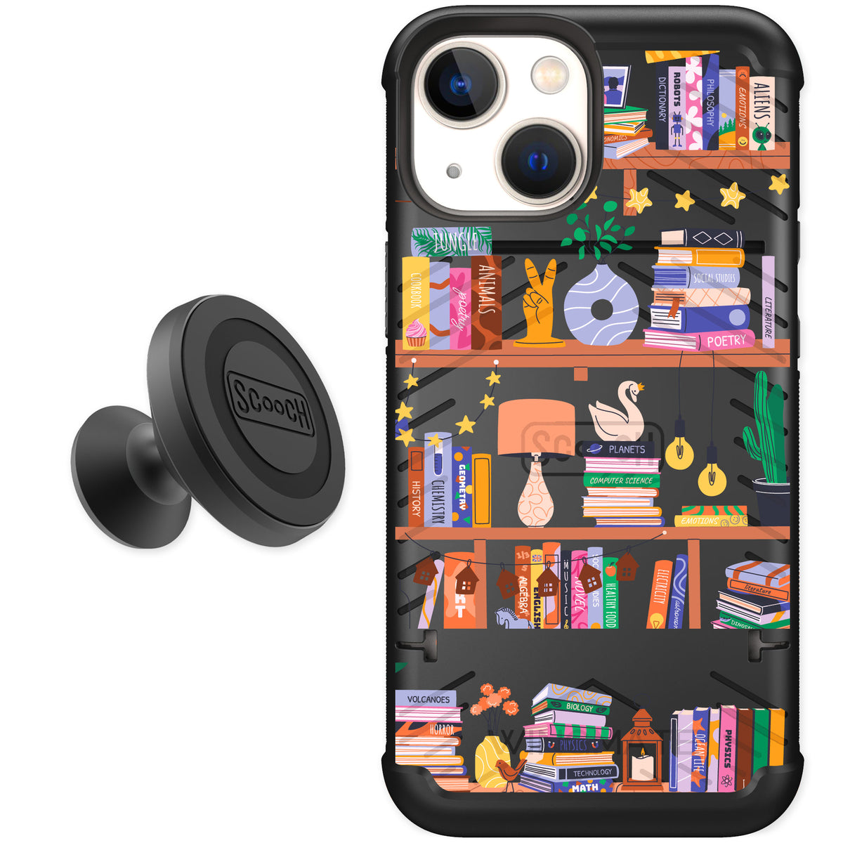 Scooch Wingmate Little Library for iPhone 13 mini — Starter Bundle