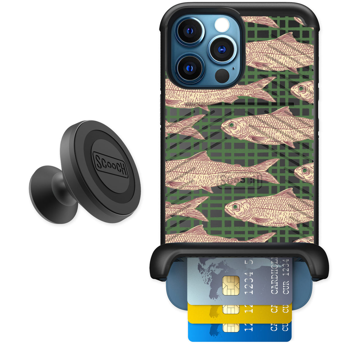 Scooch Wingmate Fresh Catch for iPhone 12 Pro Max — Starter Bundle