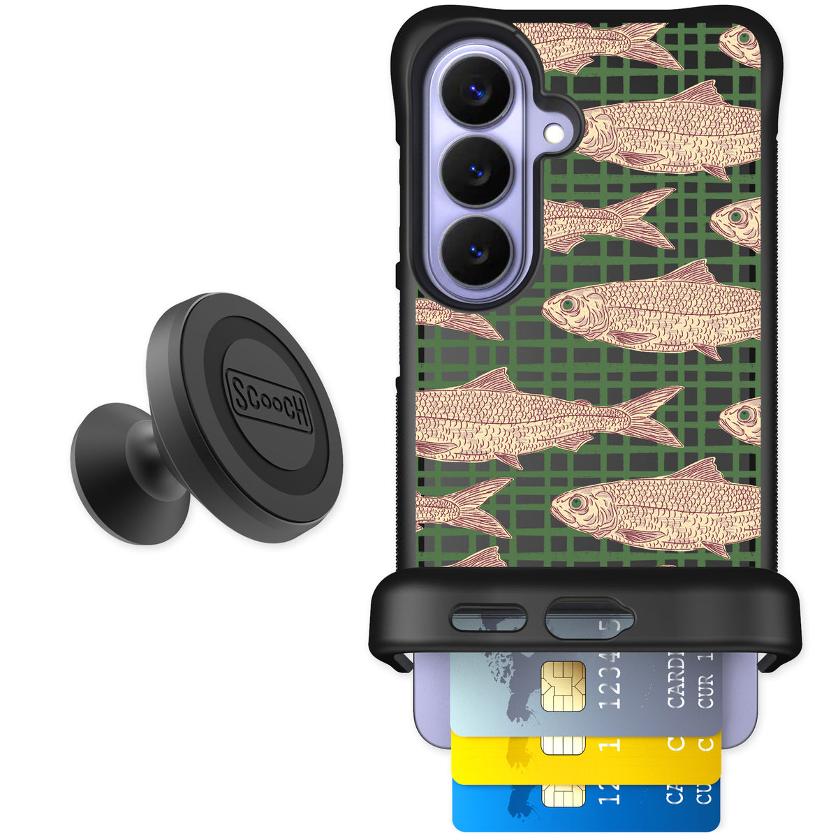 Scooch Wingmate Fresh Catch for Galaxy S26 — Starter Bundle
