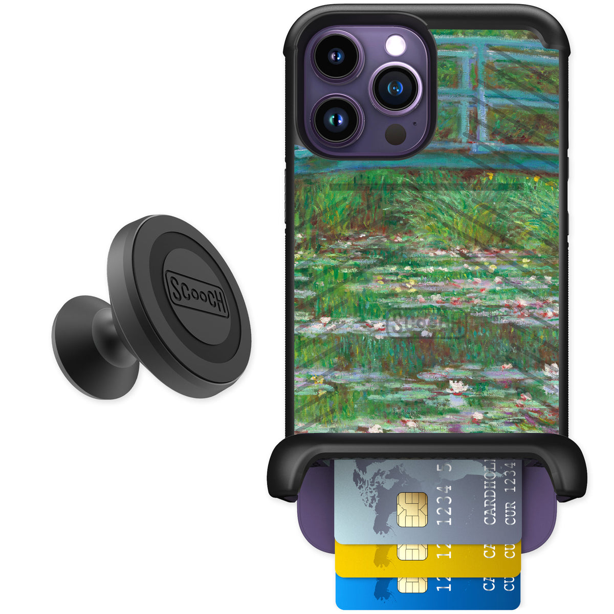 Scooch Wingmate Japanese Footbridge for iPhone 14 Pro Max β Starter Bundle