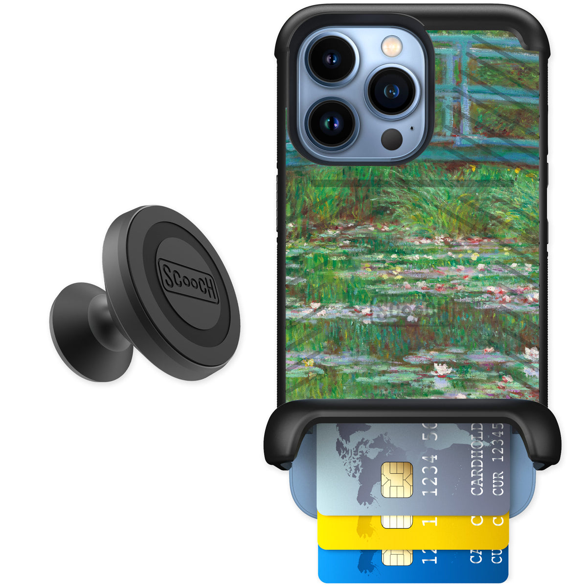 Scooch Wingmate Japanese Footbridge for iPhone 13 Pro β Starter Bundle