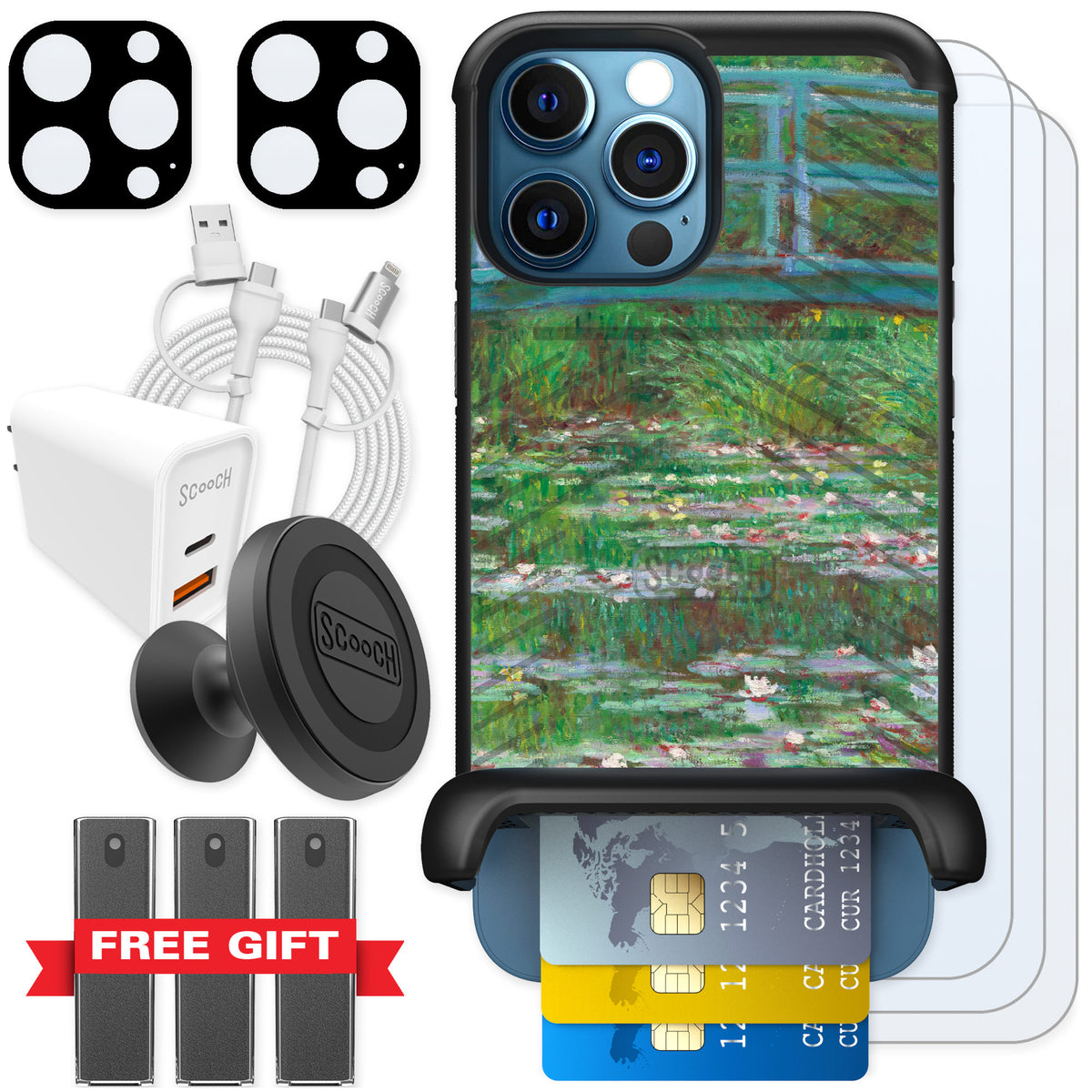 Scooch Wingmate Japanese Footbridge for iPhone 12 Pro Max β Ultimate Bundle