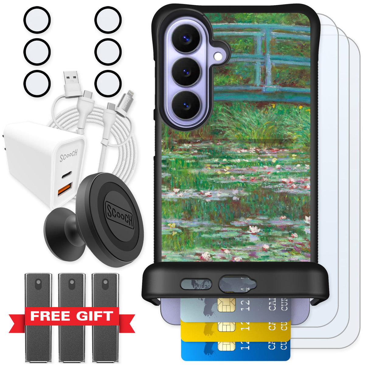 Scooch Wingmate Japanese Footbridge for Galaxy S26+ β Ultimate Bundle