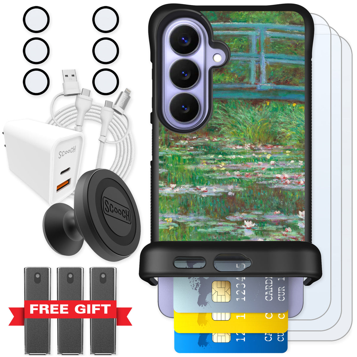 Scooch Wingmate Japanese Footbridge for Galaxy S26 β Ultimate Bundle