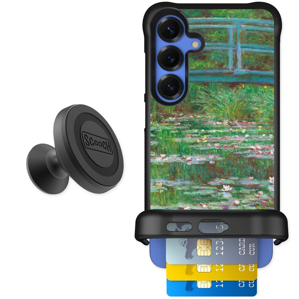 Scooch Wingmate Japanese Footbridge for Galaxy S25+ β Starter Bundle