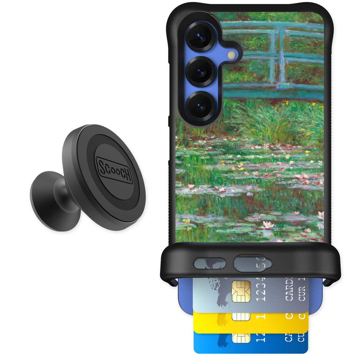 Scooch Wingmate Japanese Footbridge for Galaxy S25 β Starter Bundle