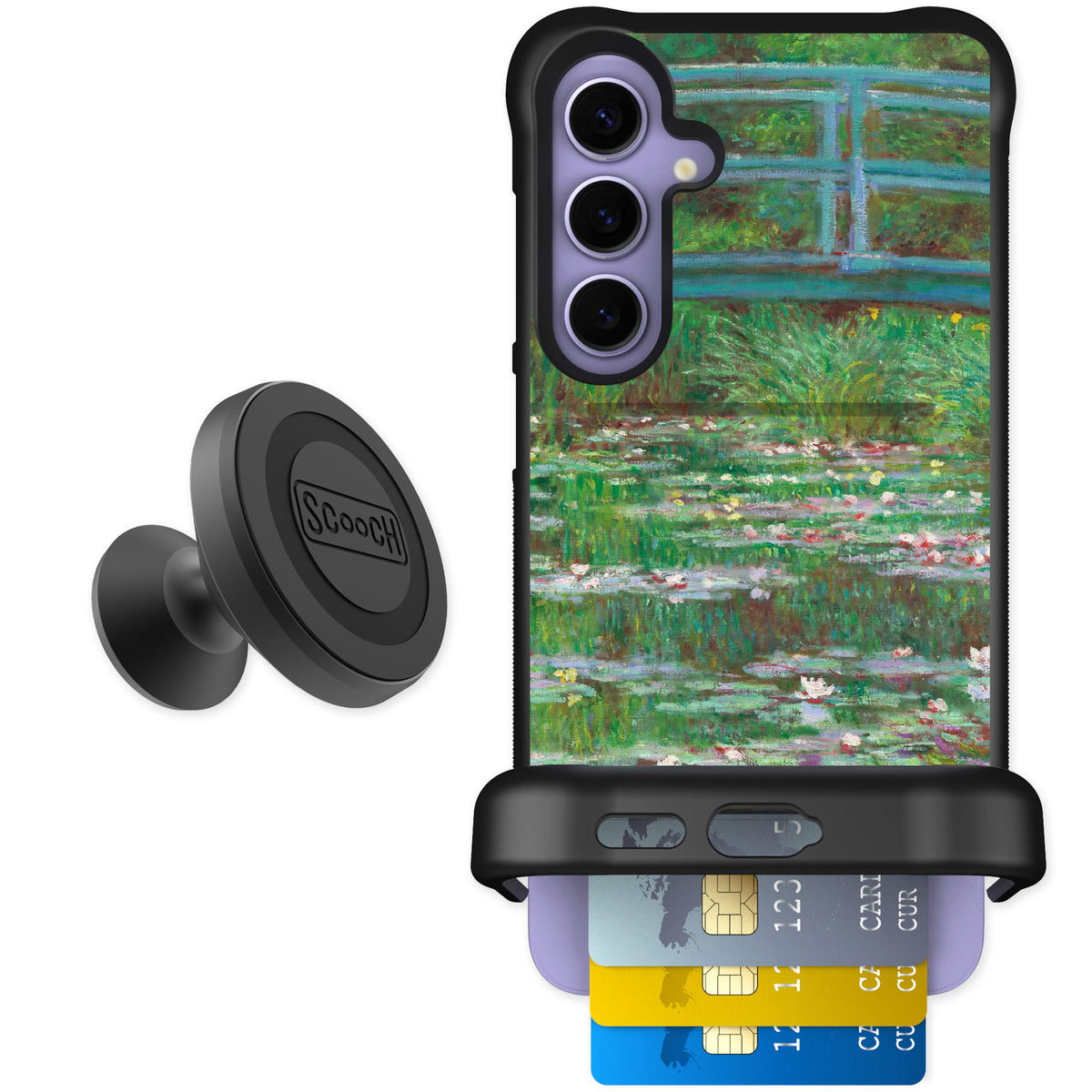 Scooch Wingmate Japanese Footbridge for Galaxy S24+ β Starter Bundle