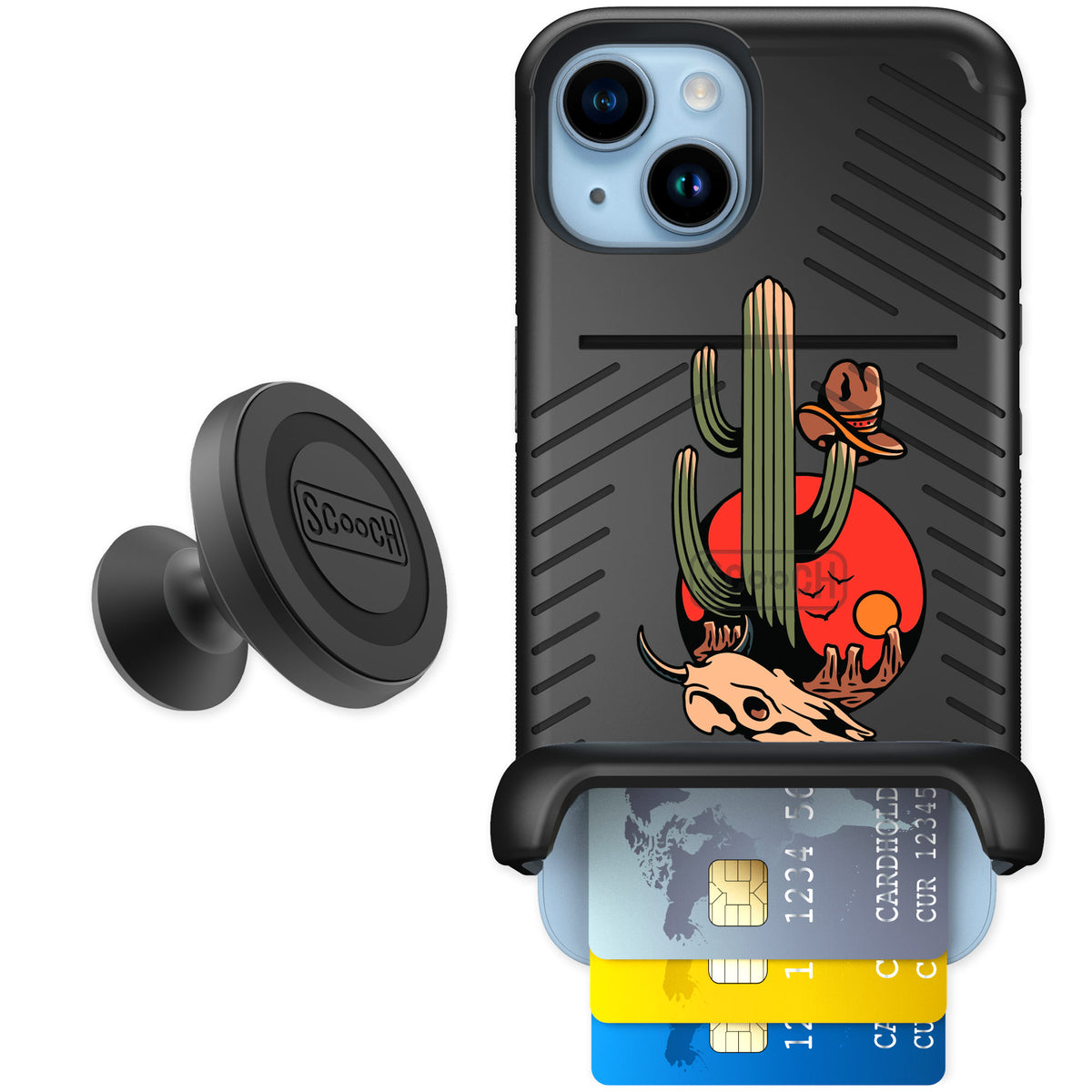 Scooch Wingmate Cactus Flash for iPhone 14 — Starter Bundle