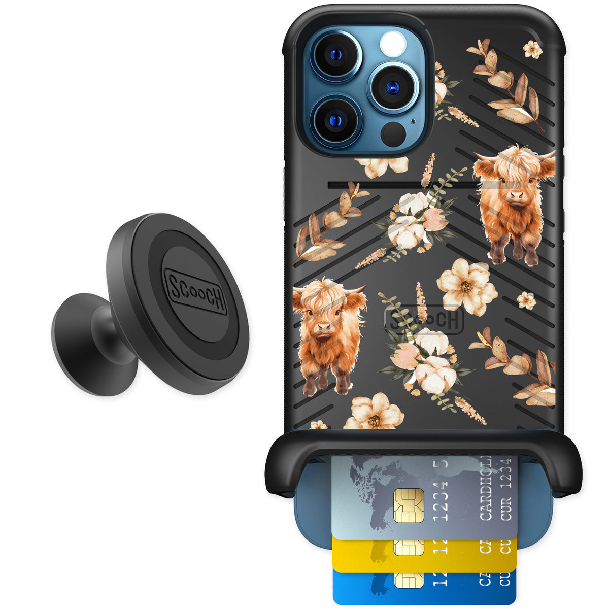 Scooch Wingmate Baby Cow for iPhone 12 Pro β Starter Bundle