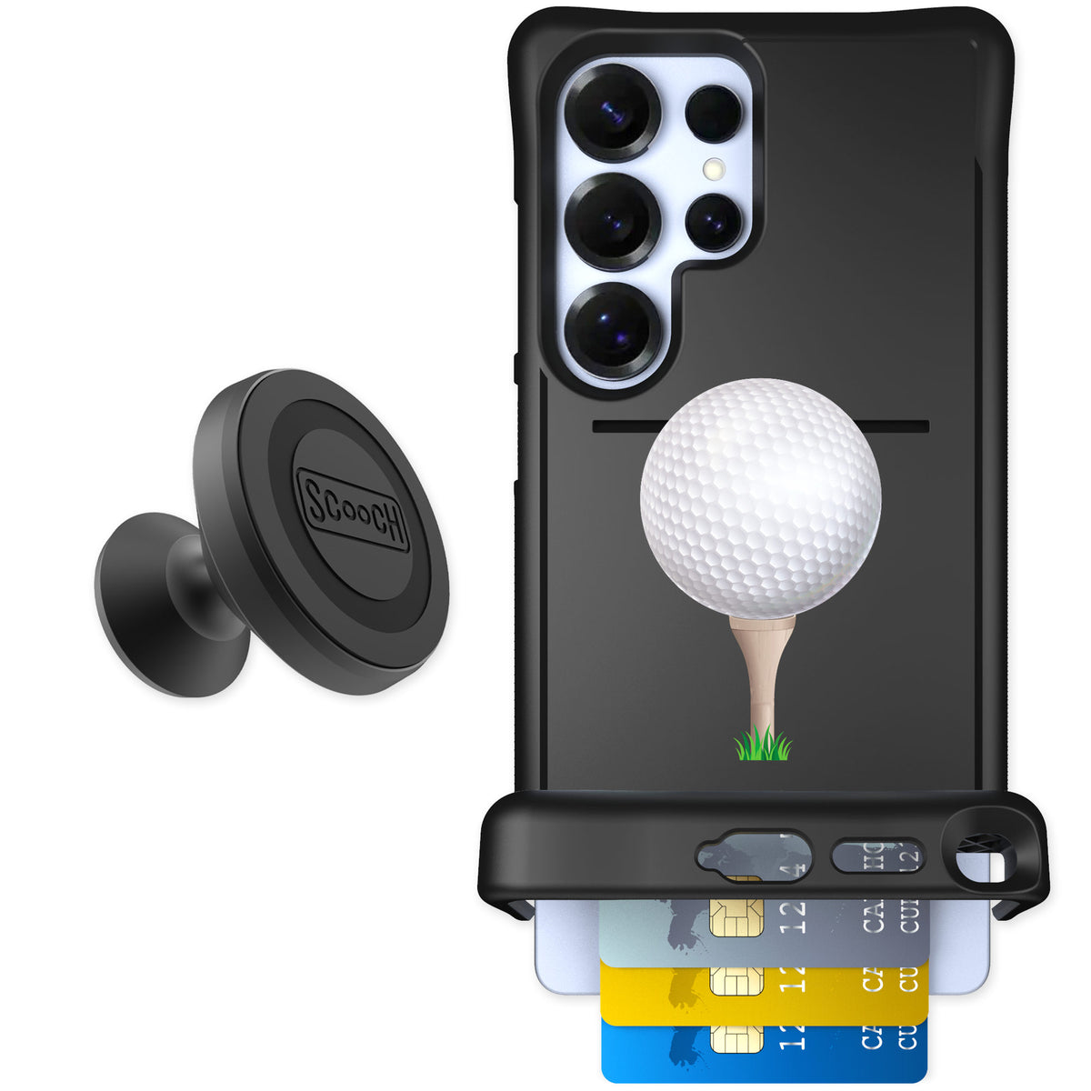 Scooch Wingmate Tee Time for Galaxy S25 Ultra β Starter Bundle