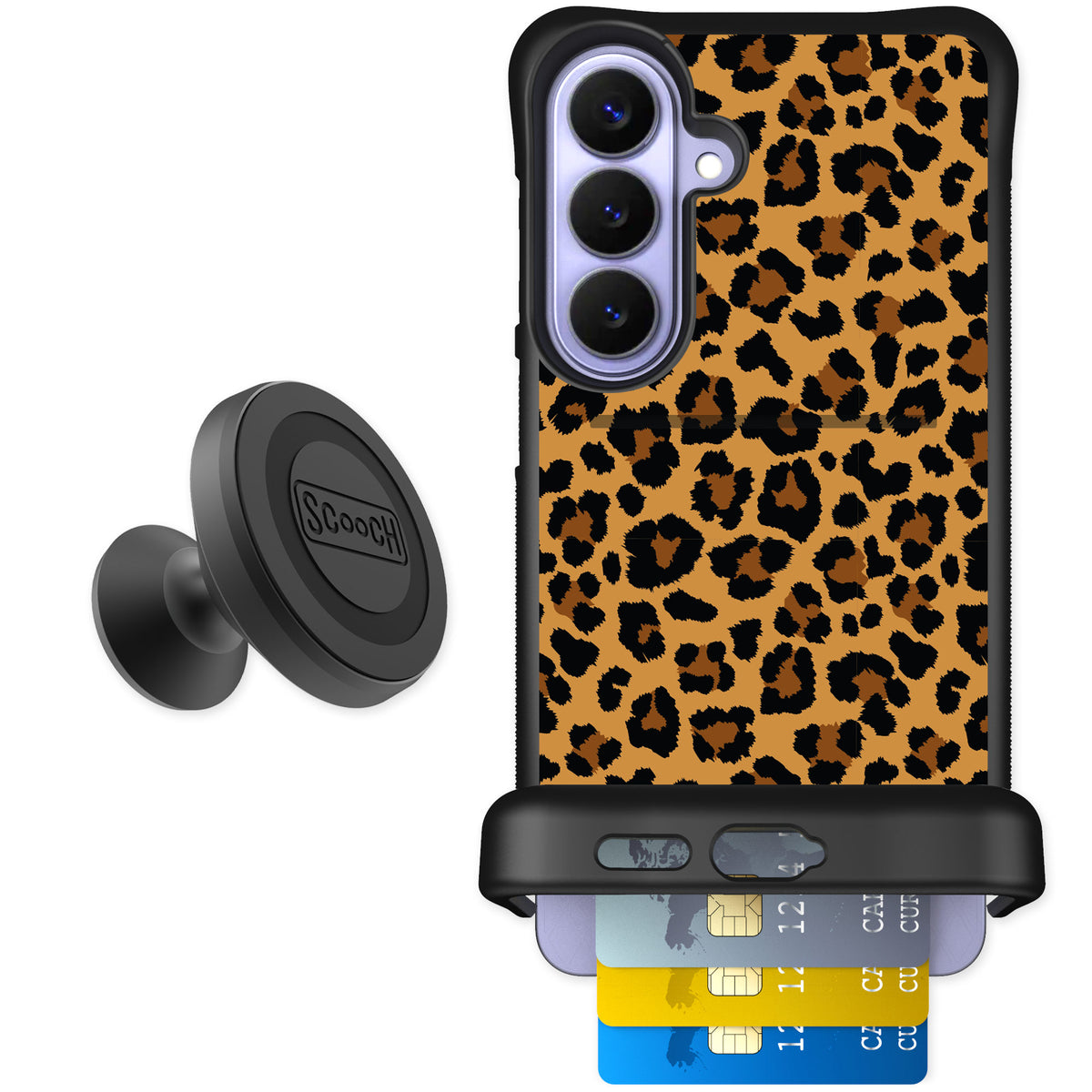 Scooch Wingmate Fierce Feline for Galaxy S26+ — Starter Bundle