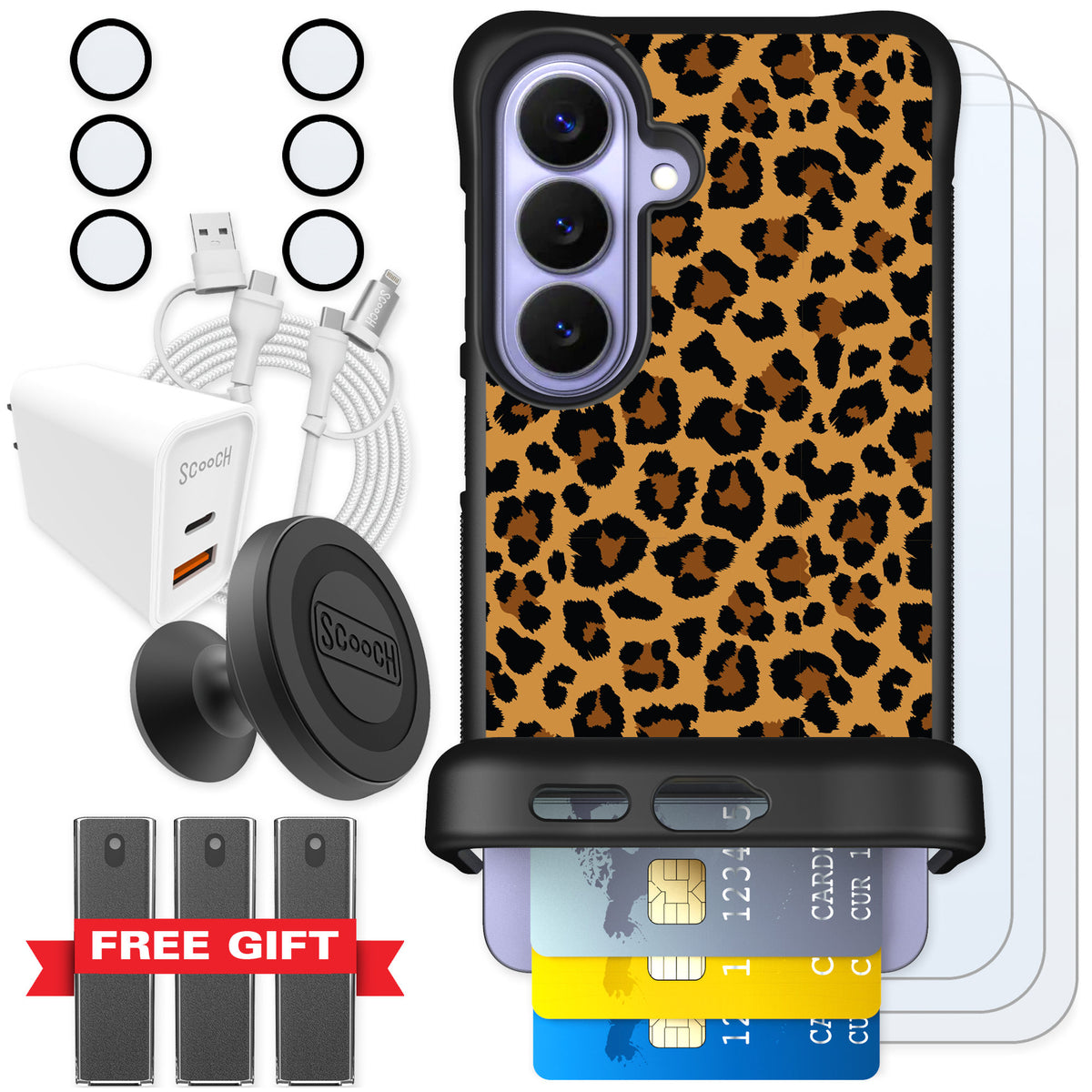 Scooch Wingmate Fierce Feline for Galaxy S26 — Ultimate Bundle