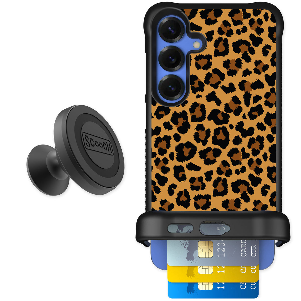 Scooch Wingmate Fierce Feline for Galaxy S25+ — Starter Bundle