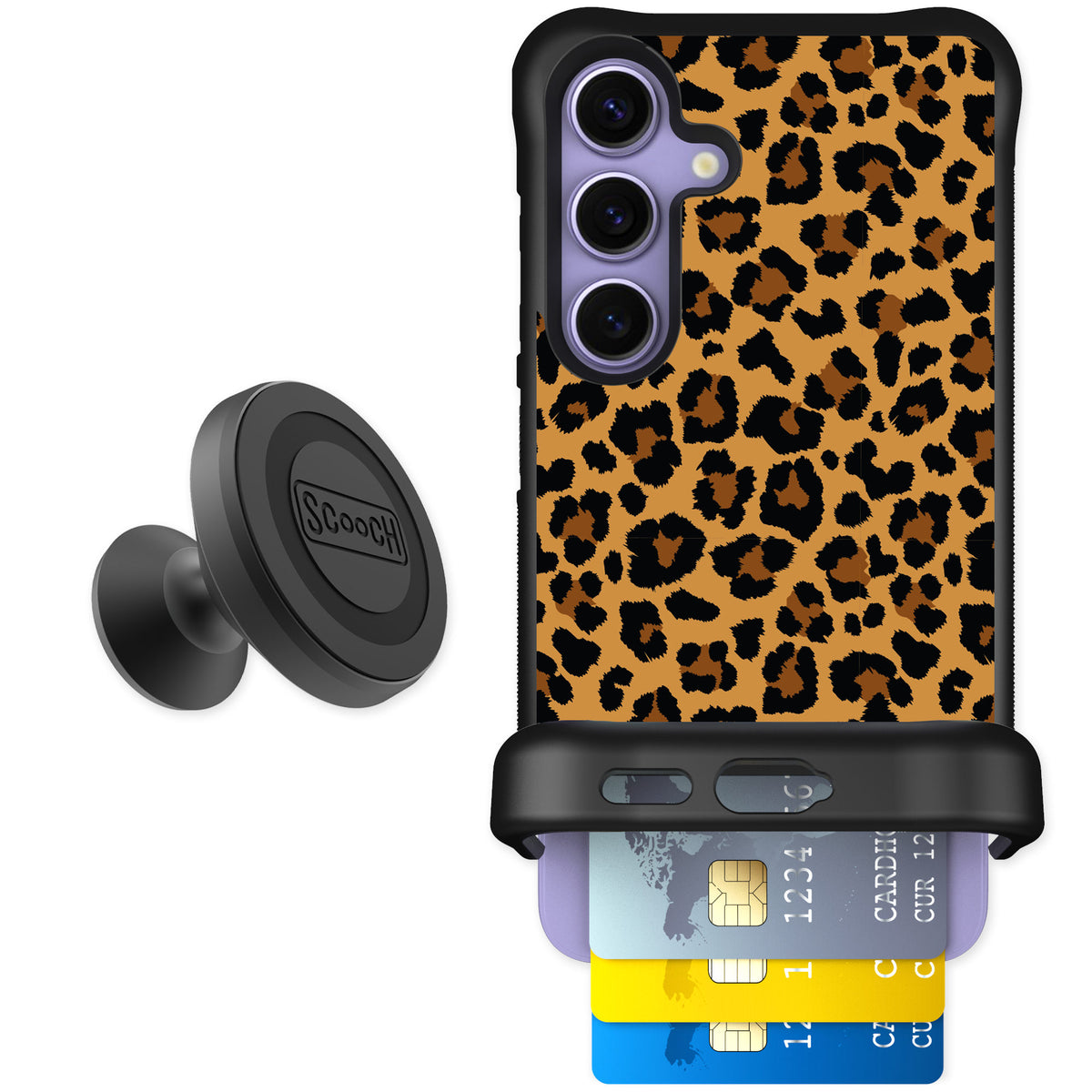 Scooch Wingmate Fierce Feline for Galaxy S24 — Starter Bundle