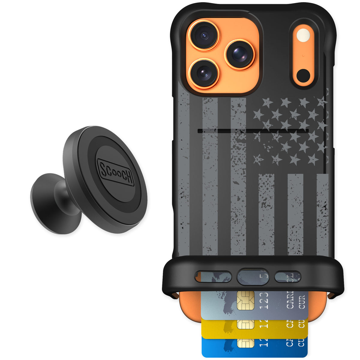Scooch Wingmate Weathered Glory for iPhone 17 Pro Max β Starter Bundle